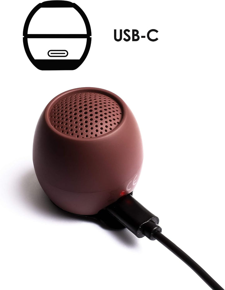 Boompods Zero Mini Bluetooth Lautsprecher - tragbarer Outdoor Lautsprecher, IPX6 Wasserschutz & 5 St