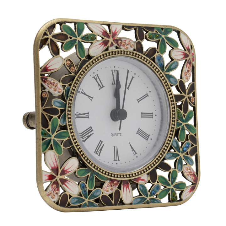 Schreibtischuhr, Analog, leise, Tischuhr, batteriebetrieben, Vintage, für Büro, Schlafzimmer, Wohnzi