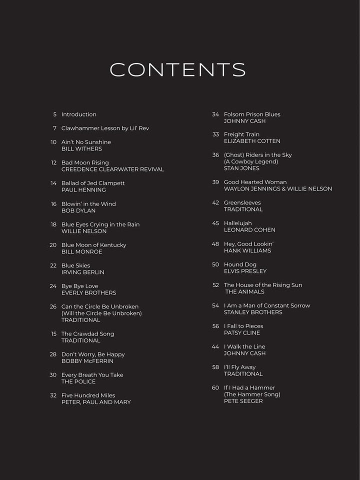 First 50 Songs You Should Clawhammer Strum.: Includes Clawhammer Lesson by Lil' Rev, Taschenbuch