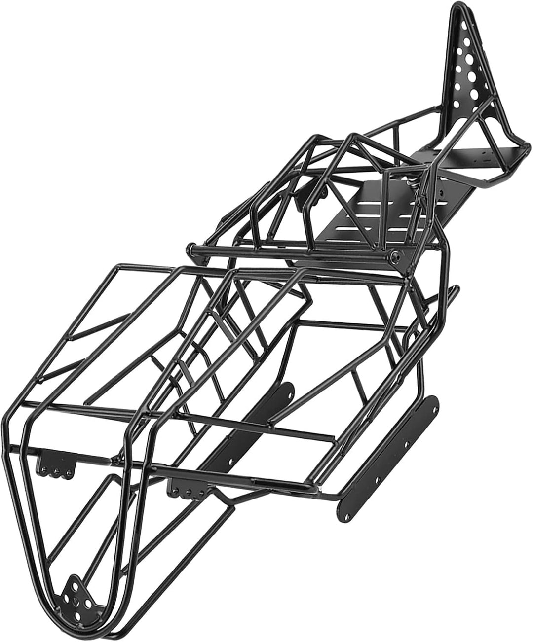 Das Chassis ist EIN starrer schwarzer RC-Rahmen. Überlegener RC-Überrollkäfig-RC-Car-Rahmen für Axia