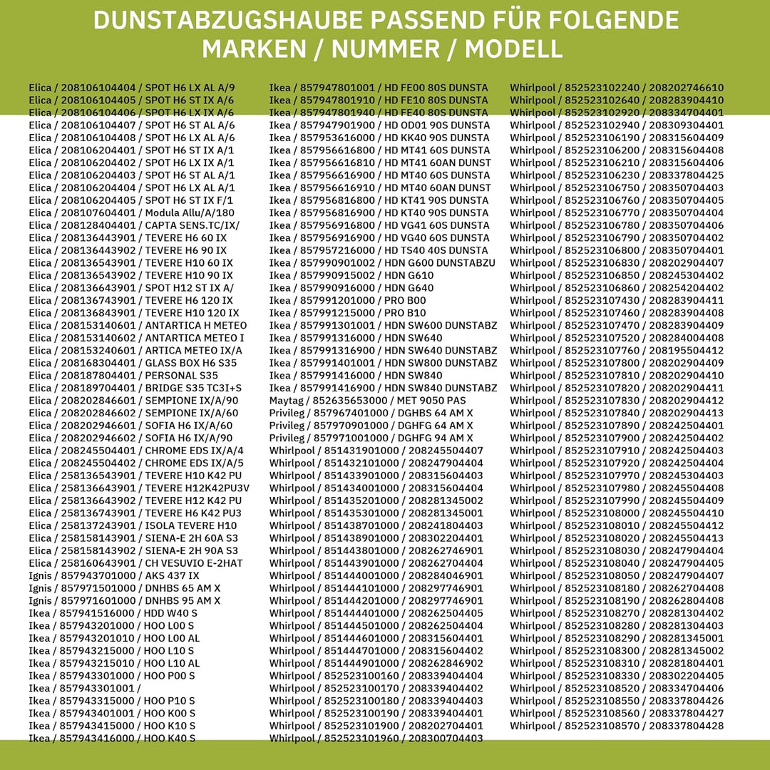 eVendix Anschlussstück kompatibel mit WHIRLPOOL 480122100655 150er T-Stück für Dunstabzugshaube aus