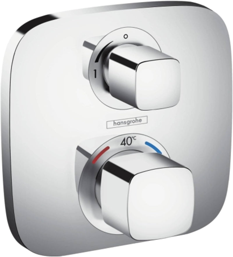 hansgrohe Ecostat E Unterputz Thermostat, für 1 Funktion, Chrom