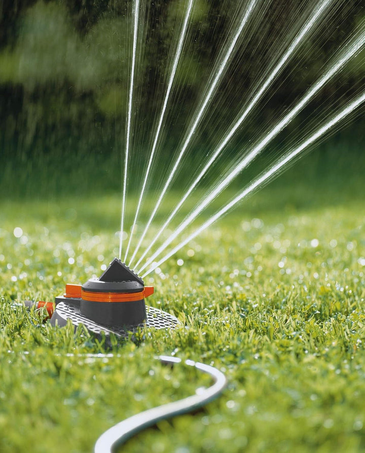 Gardena Comfort Teil- und Vollkreisregner Tango: Kreisregner 2 in 1: Teil- und Volkreisregner, für F