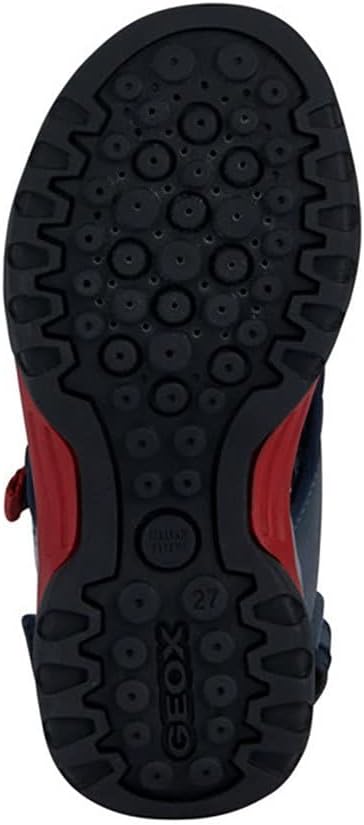 Geox Jungen J Borealis Boy Sandal 32 EU Avio Red, 32 EU Avio Red