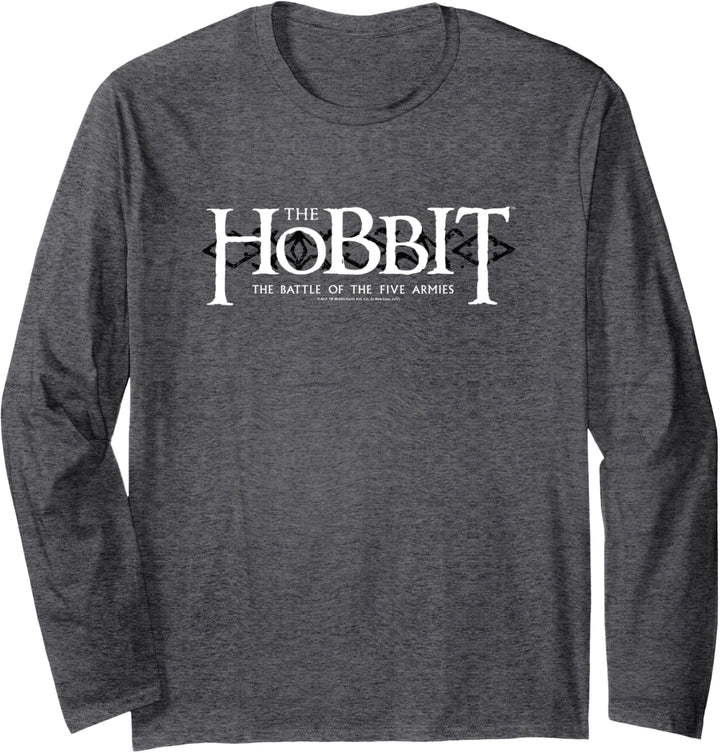 The Hobbit Five Armies Ornate Logo Langarmshirt