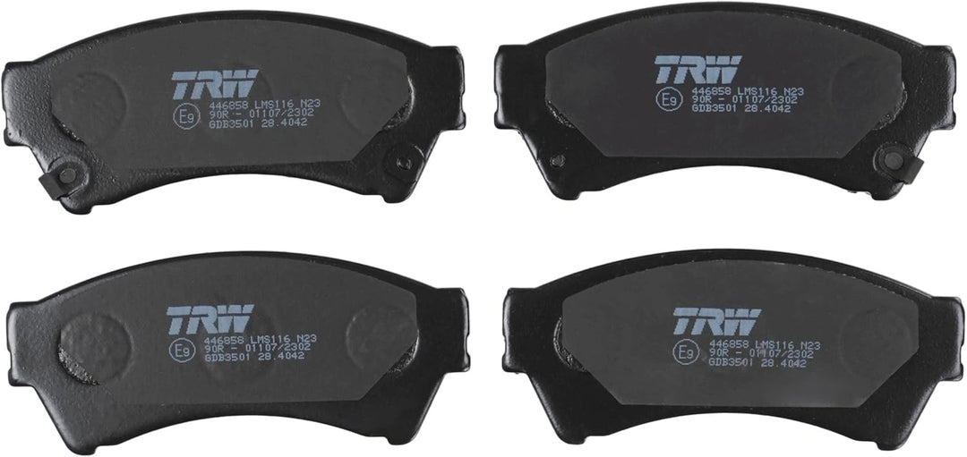 TRW GDB3501 Bremsbelagsatz, Scheibenbremse - (4-teilig)