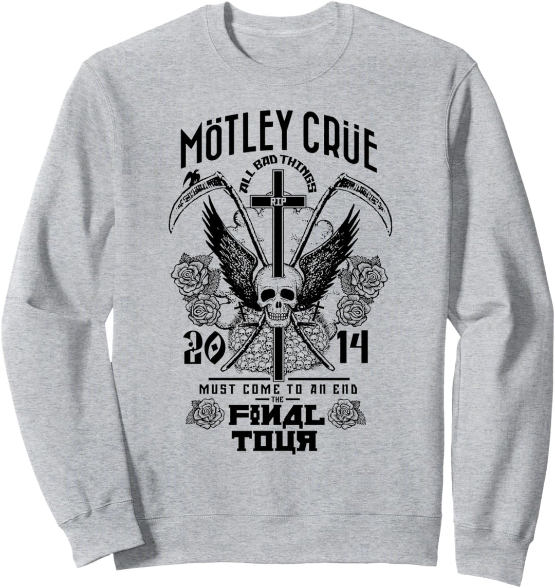 Mötley Crüe – All Bad Things Must Come To An End Final Tour Sweatshirt