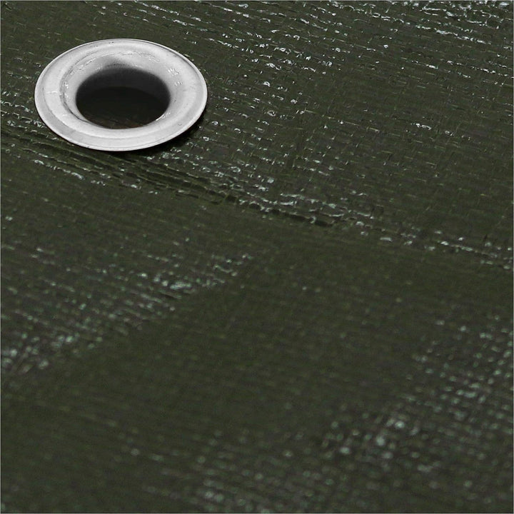 PolyTarp PE-Abdeckplane - Gewebeplane - 210 g/m² - grün 8,0 m x 14 m 8m x 14m, 8m x 14m