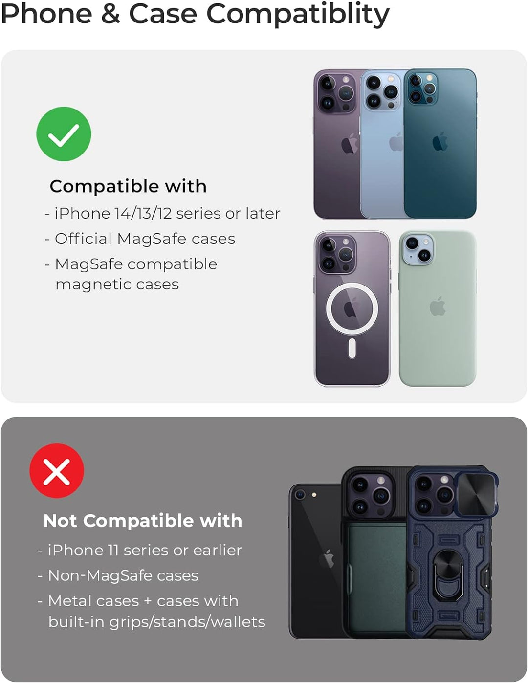 iOttie Velox Magnetische Handyhalterung fürs Auto. Kompatibel mit MagSafe iPhones einschliesslich iP