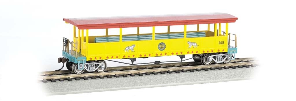 Bachmann Ringling Bros. und Barnum & Bailey-Ausflug Auto mit # 142 Plätze (HO Massstab)