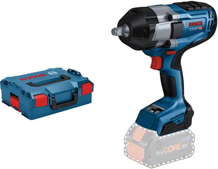 Bosch Professional 18V System BITURBO Akku-Drehschlagschrauber GDS 18V-1000 (Anziehmoment 1.000 Nm,