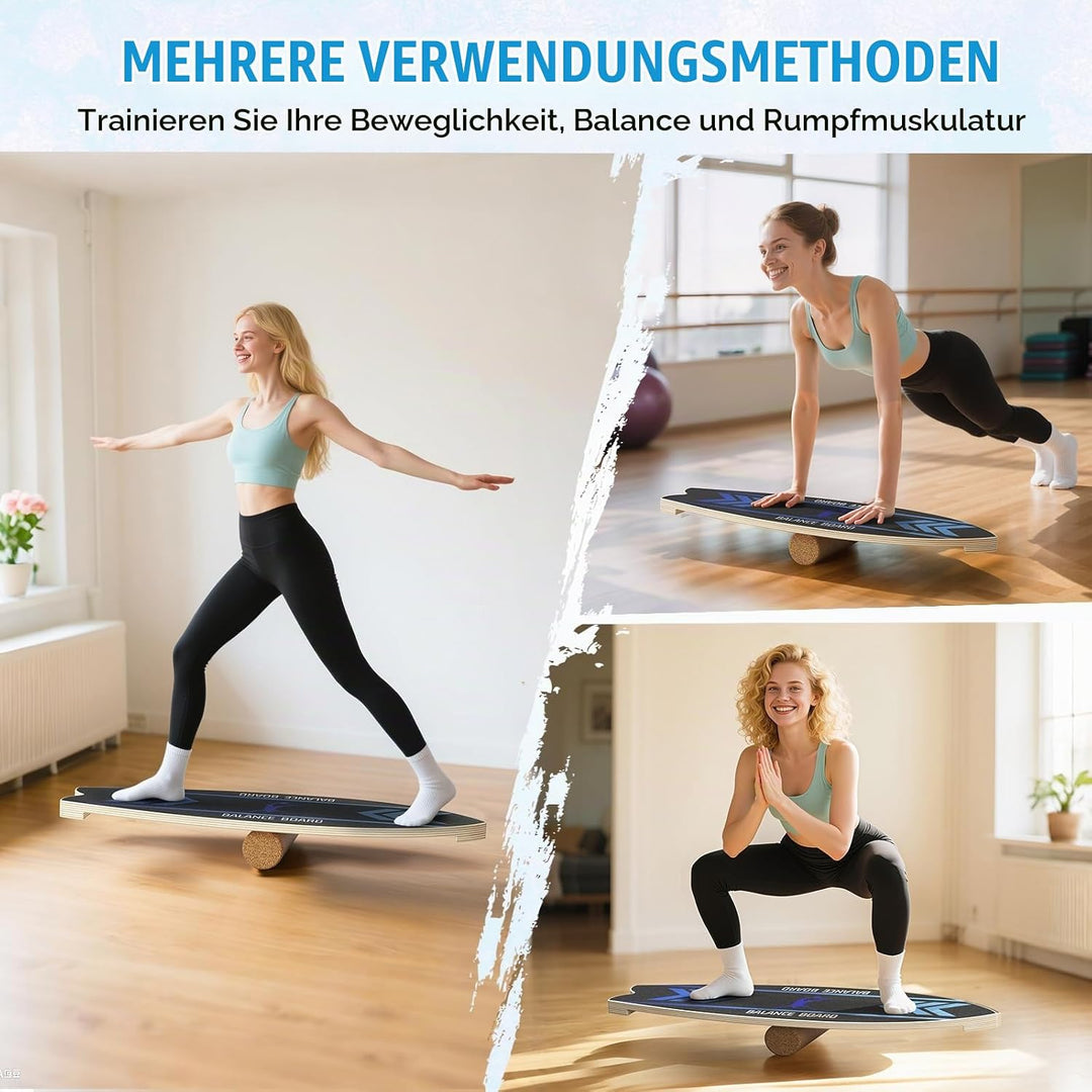 Balance board,surfin balance board,balance board erwachsene,Für Gleichgewicht, Fitness &amp; Surf-Feelin