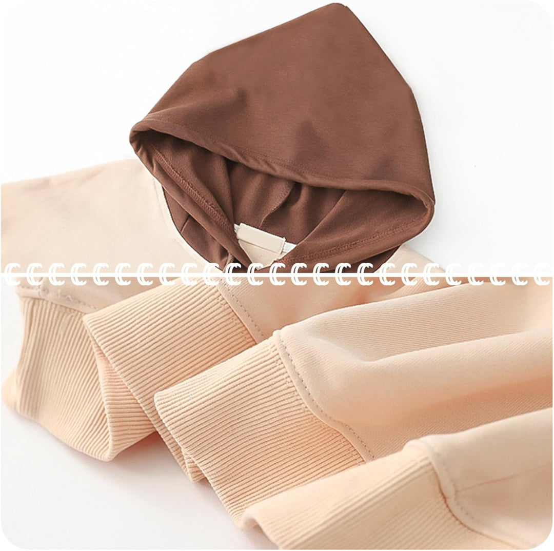 L SERVER Hoodie Mädchen Bequemer Modischer Kapuzenpullover Kinder Niedliches Sweatshirt mit Cartoon-