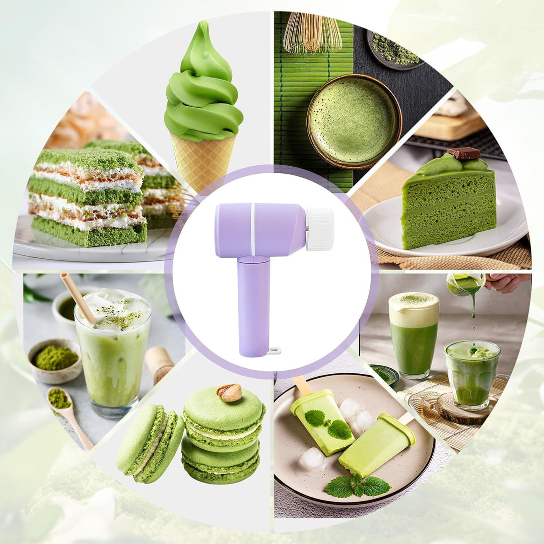 Matcha Schneebesen Elektrisch, Handlicher Matcha Quirl, Wiederaufladbarer Mixer Küchenhelfer, Elektr