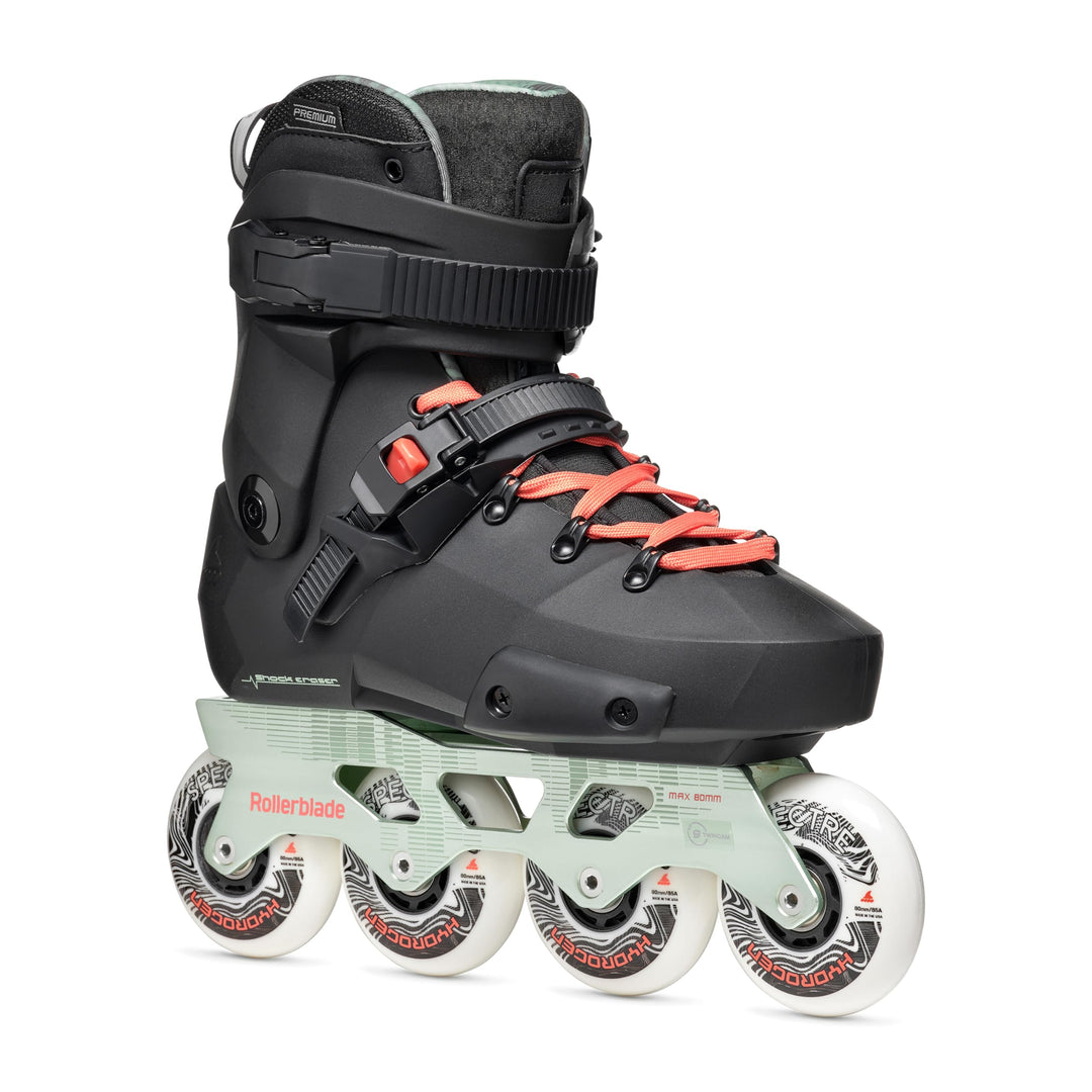 Rollerblade Unisex – Erwachsene Twister Inline Skates 36 1/2 Schwarz, 36 1/2 Schwarz