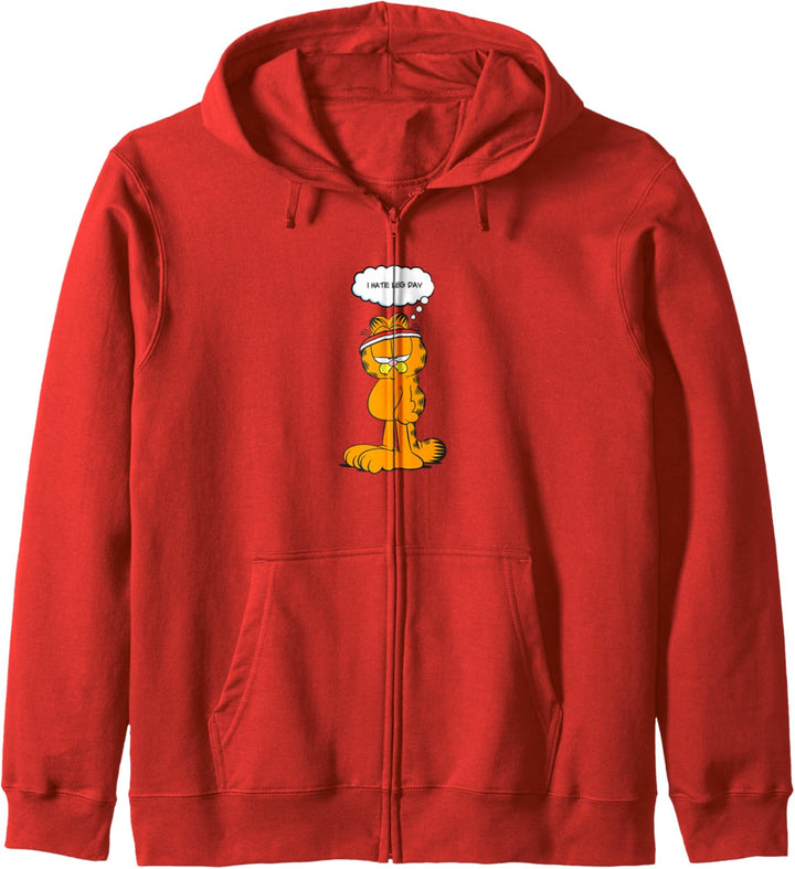 Garfield I Hate Legs Day Work Out Garfield Kapuzenjacke