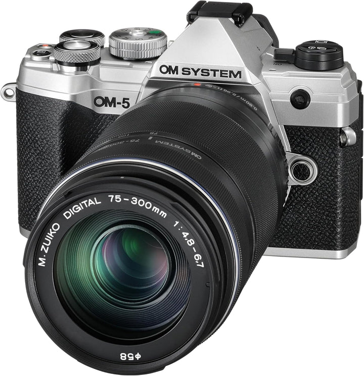 OM SYSTEM M.Zuiko Digital 75-300mm 1:4.8-6.7 Objektiv II, geeignet für alle MFT-Kameras (Olympus, OM