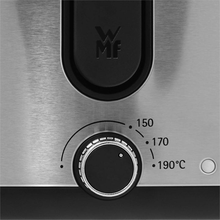 WMF Küchenminis Mini Friteuse mit Fett/Öl, mini Fritteuse mit Kartoffelschneider, 1000 W, herausnehm