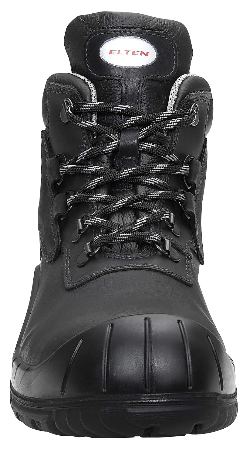 ELTEN Sicherheitsschuhe LUTZ S3 HI, Herren, Leder, Stahlkappe, leicht, robust, Schwarz, Grösse: 43 4