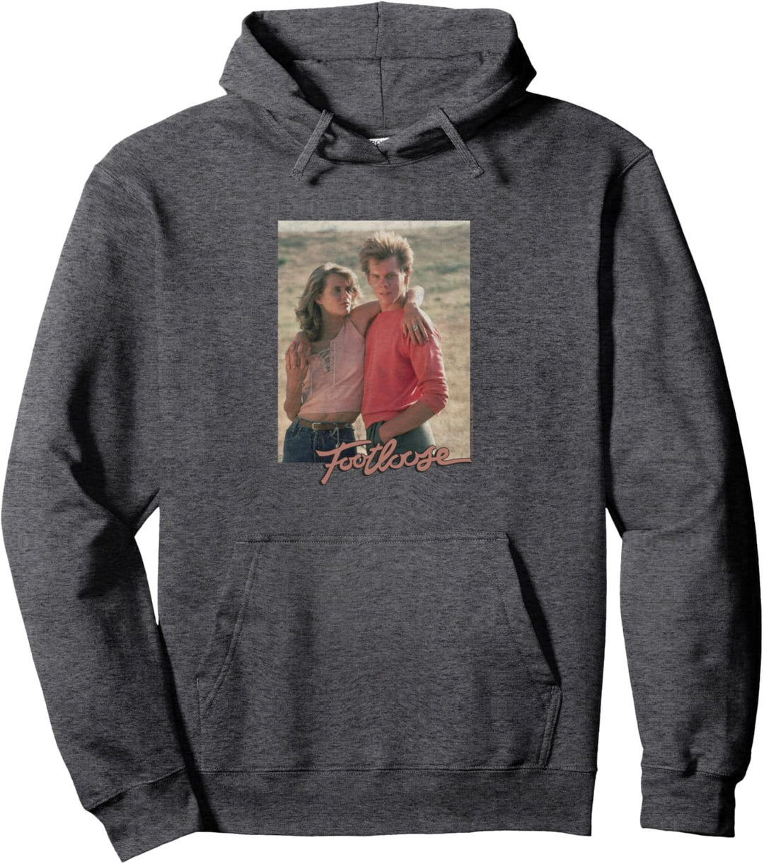 Footloose Ren McCormack Ariel Moore Portrait Title Logo Pullover Hoodie