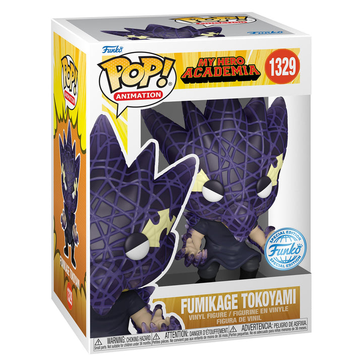 Funko My Hero Academia Pop! Animation Fumikage Tokoyami Vinyl Figure Hot Topic Exclusive