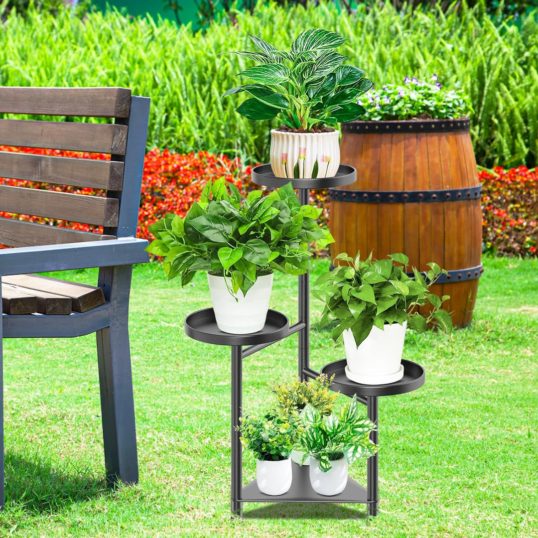 KHayRovies Pflanzenregal Blumenregal, Metall Pflanzenständer Blumenständer, Blumentopfständer Blumen