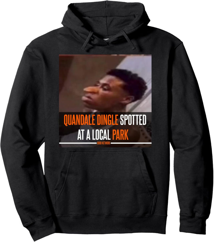 Quandale Dingle Lore Meme Pullover Hoodie