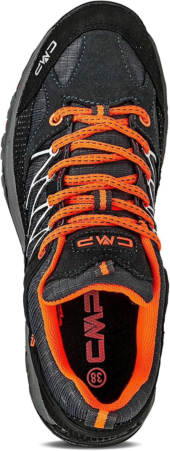CMP Unisex-Erwachsene Rigel Trekking-& Wanderstiefel 38 EU Anthrazit Orange Antracite Flash Orange,
