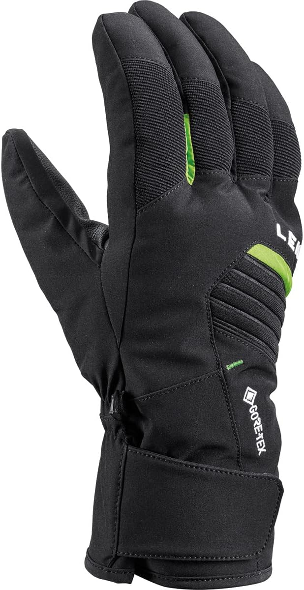 LEKI Unisex-Adult Stick, schwarz-Lime, 1