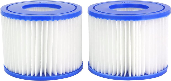 6pcs Spa Filter VI, Stück Filterkartuschen VI für Bestway Miami, Monaco Lay-Z-Spa, Vegas, Palm Sprin