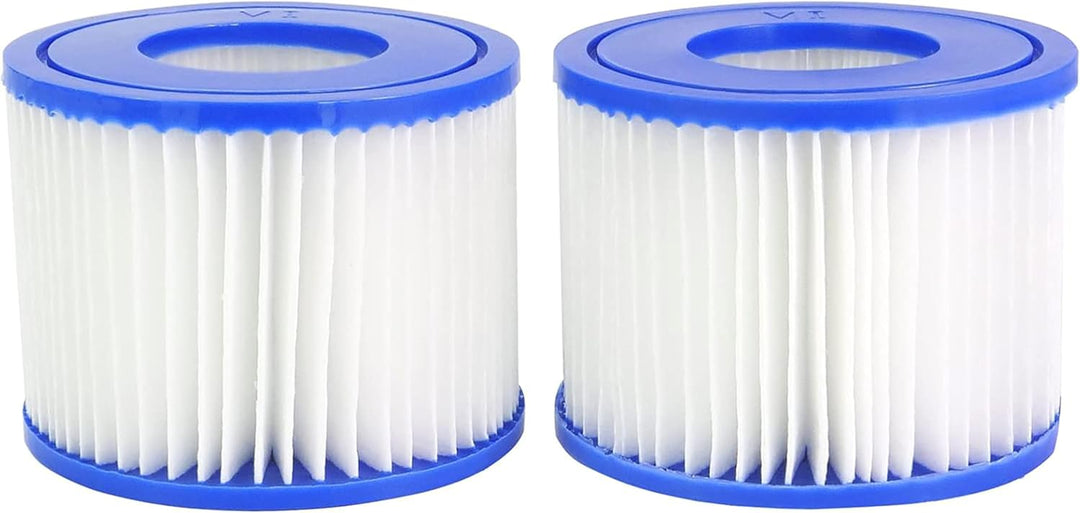 12pcs Spa Filter VI, Stück Filterkartuschen VI für Bestway Miami, Monaco Lay-Z-Spa, Vegas, Palm Spri