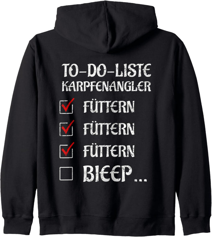 Angelgeschenk Karpfen Angeln Das Friedfisch Angler Geschenk Kapuzenjacke