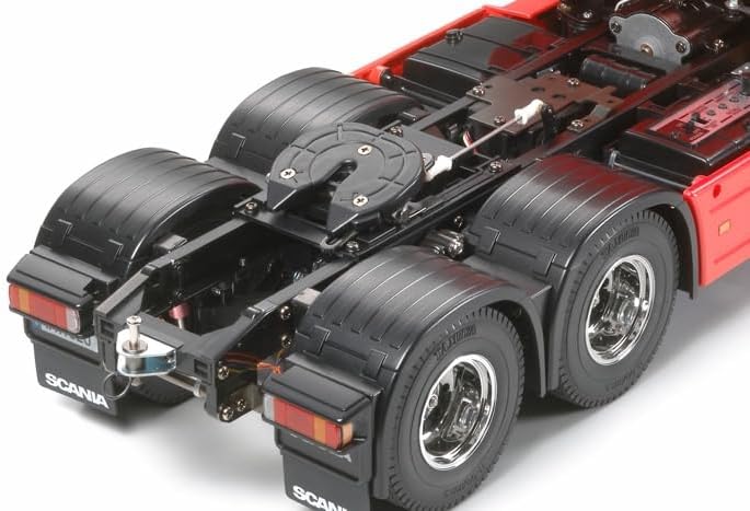 TAMIYA TMYTAM56323 300056323 - Scania R620 Highline,ferngesteuerte 3Achs LKW Zugmaschine, 1:14, Baus