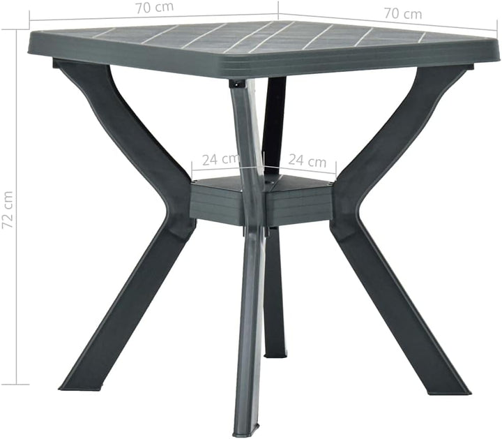 vidaXL Bistrotisch Gartentisch Balkontisch Beistelltisch Stehtisch Terrassentisch Campingtisch Essti