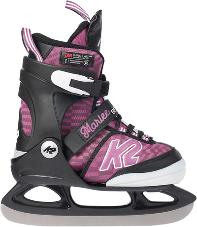 K2 Mädchen Marlee Beam Schlittschuhe S (EU: 29 - 34 / UK: 10 - 1 / cm: 17 - 20.5 black - purple, S (