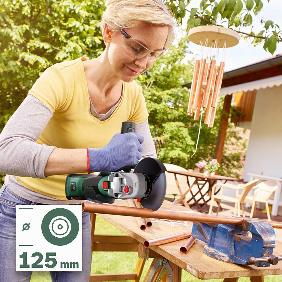 Bosch Winkelschleifer AdvancedGrind 18 (ohne Akku, 18 Volt System, Scheiben-Ø: 125 mm, im Karton), 1