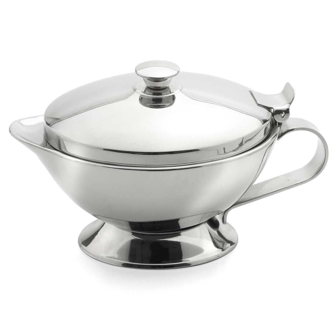 Weis Thermosauciere mit Griff aus Edelstahl in der Farbe Silber, Masse: 19,5cm x 12,5cm x 13cm, 1584