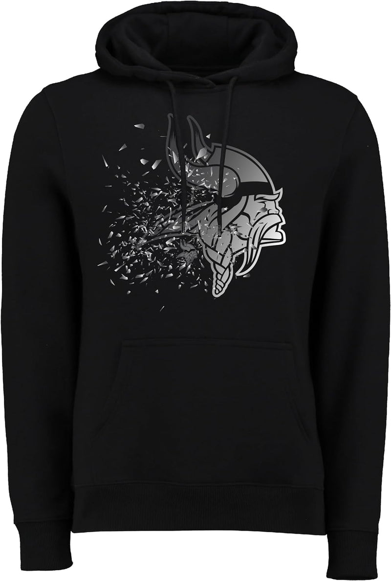 Minnesota Vikings - NFL - Shatter Graphic Hoodie - Black - 3XL