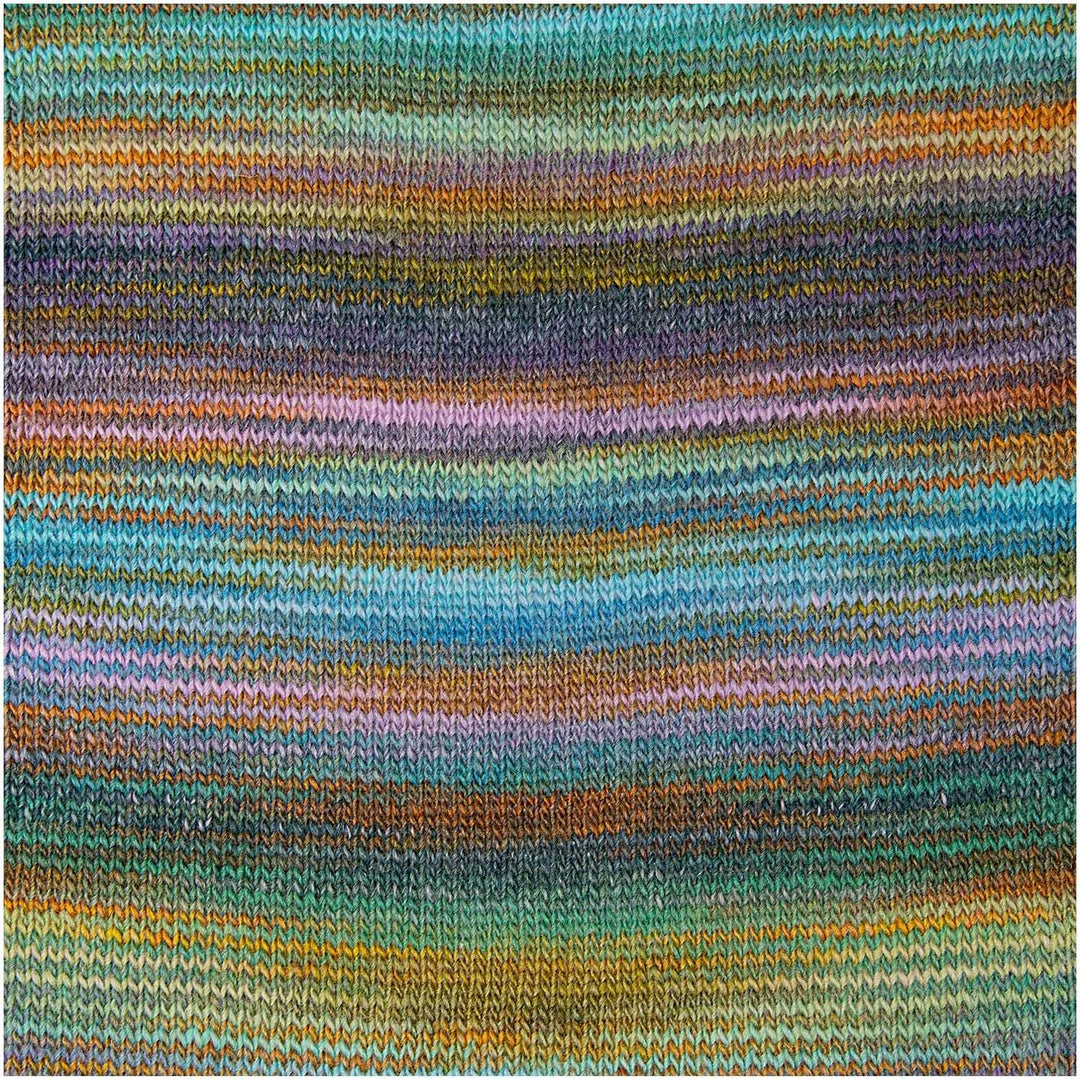 Rico Design Creative Melange Aran Wonderball, Farbverlaufswolle Nadelstärke zum Stricken oder Häkeln