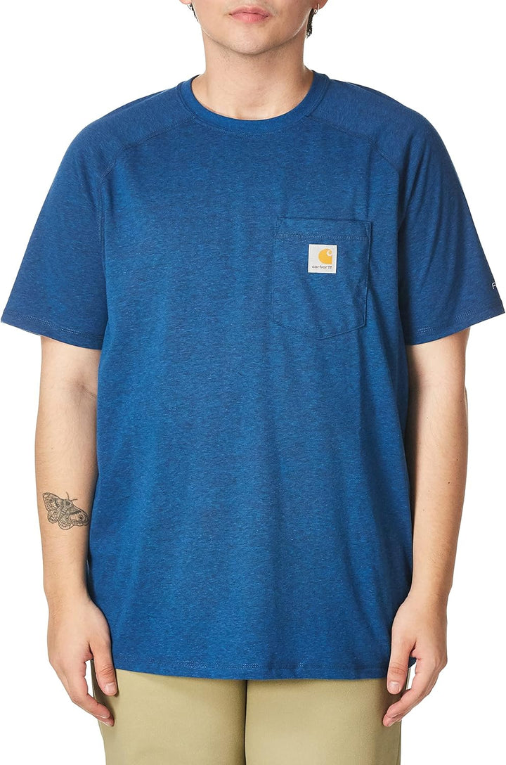 Carhartt Bekleidung T-Shirt S Light Huron Heather, S Light Huron Heather