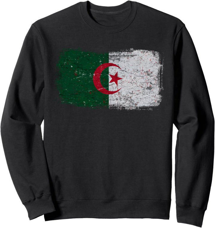Algerien Algerische Nationalflagge Sweatshirt