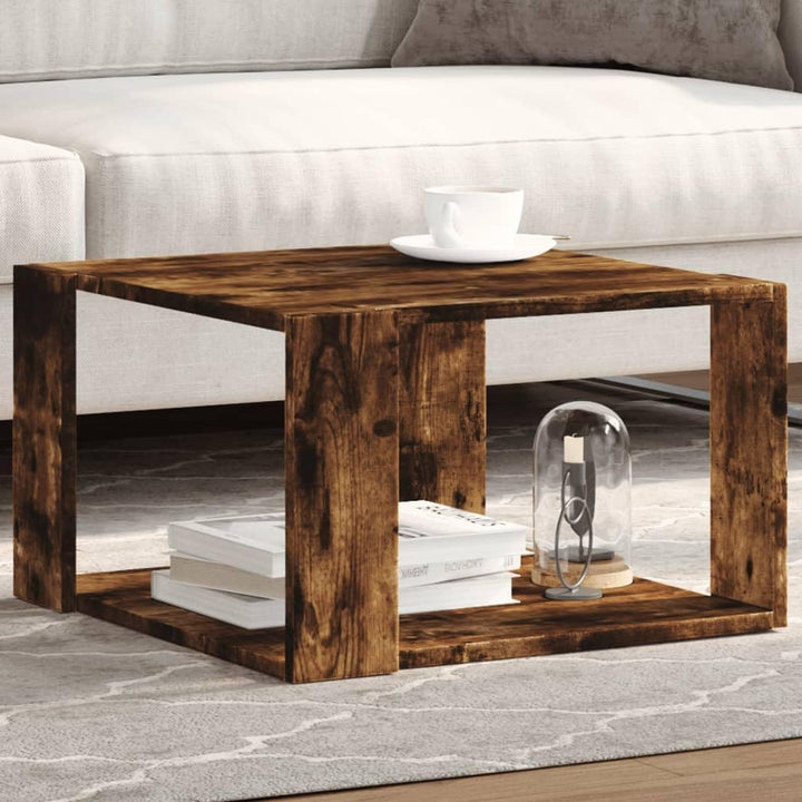 vidaXL Couchtisch, Beistelltisch mit Stauraum, Kaffeetisch Sofatisch für Wohnzimmer, Teetisch Tisch
