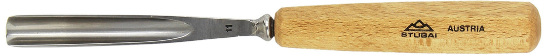 Stubai Stechbeitel lang poliert, Form 11, 12 mm, 551112