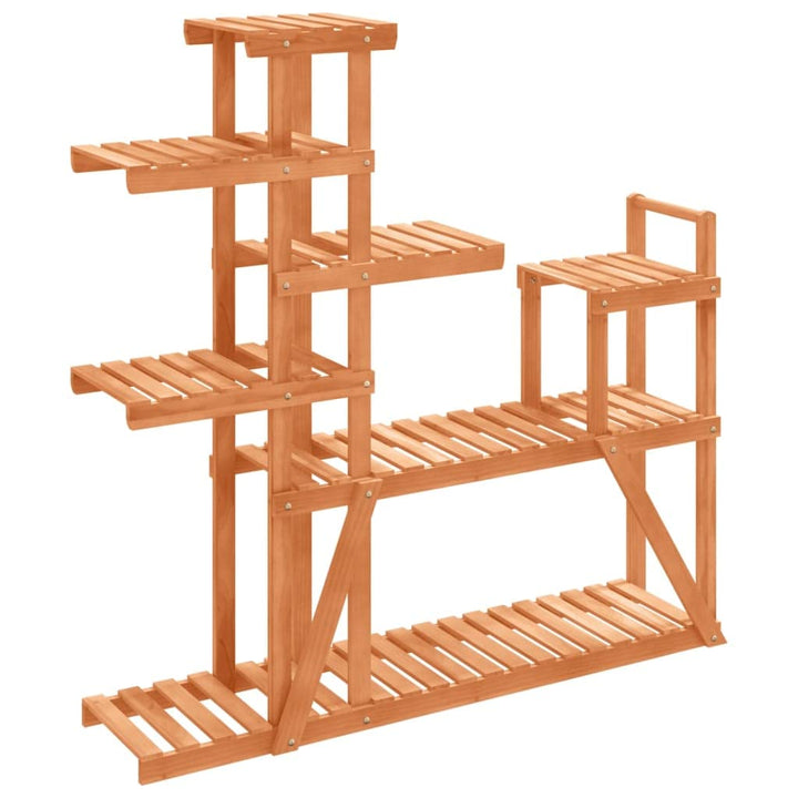 vidaXL Blumenständer, Pflanzenregal Holz, Blumenregal für Wohnzimmer Balkon Terrasse, Pflanzenstände