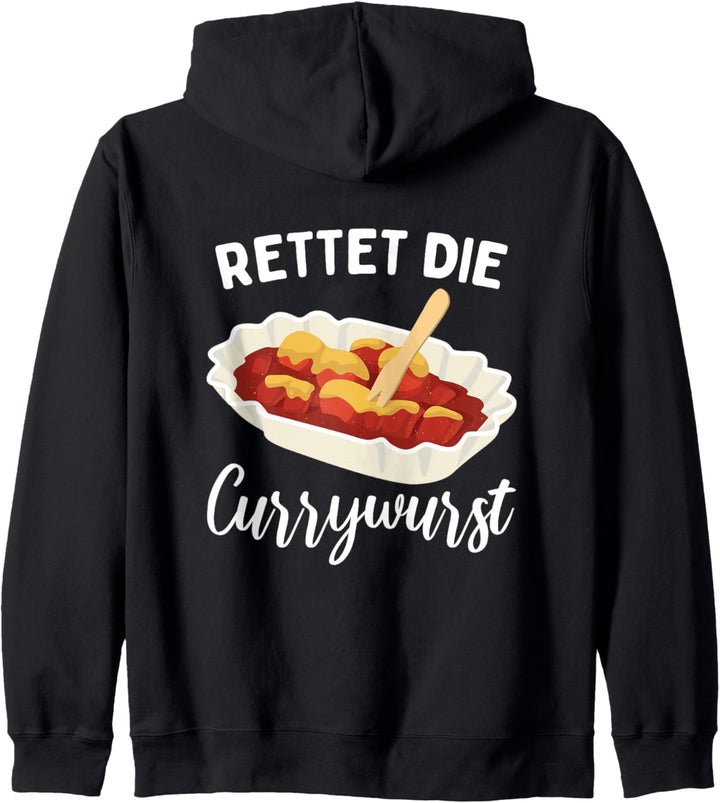 Rettet die Currywurst Kapuzenjacke