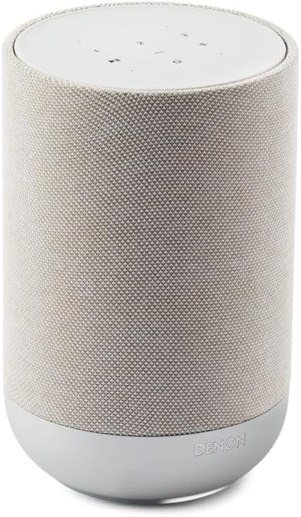 Denon Home 200 Smart Bluetooth Lautsprecher mit HEOS, Dolby Atmos Music, Musikbox Kabellos, Hi-Res A
