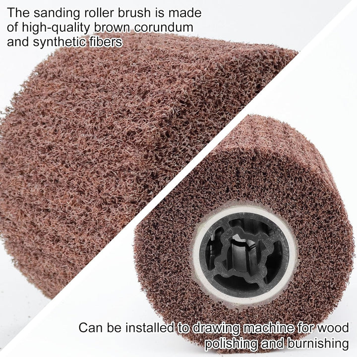 Nylonbürste Schleifwalze Bürste Satinierwalze Winkelschleifer Schleifhülsen für Schleifroller Schlei