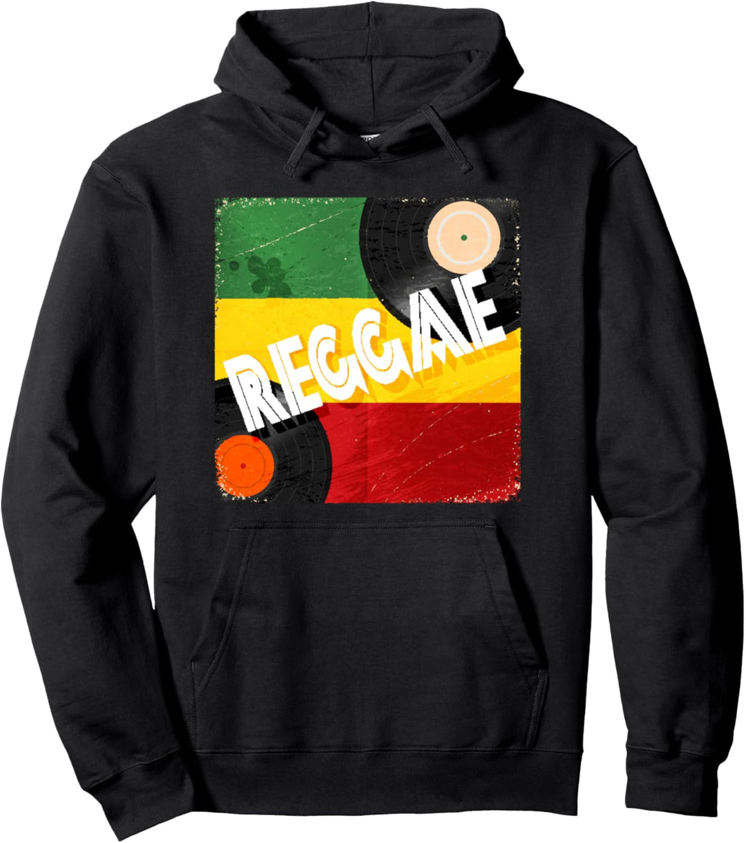 Reggae Jamaika Musik Fan Rastafari Pullover Hoodie
