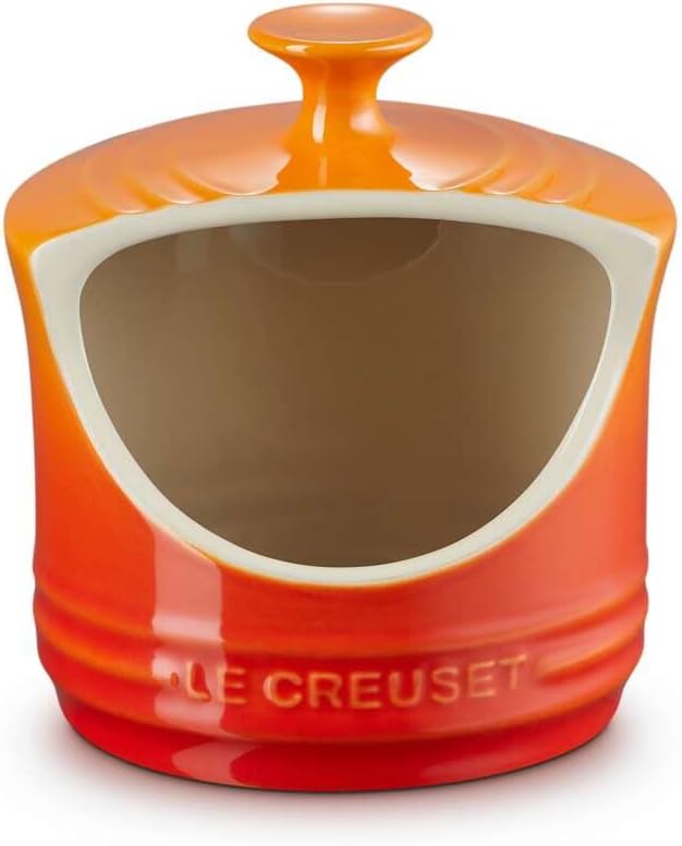 Le Creuset Salzgefäss aus Steinzeug 0,3 l, Ofenrot, 80811100900005, Ofenrot
