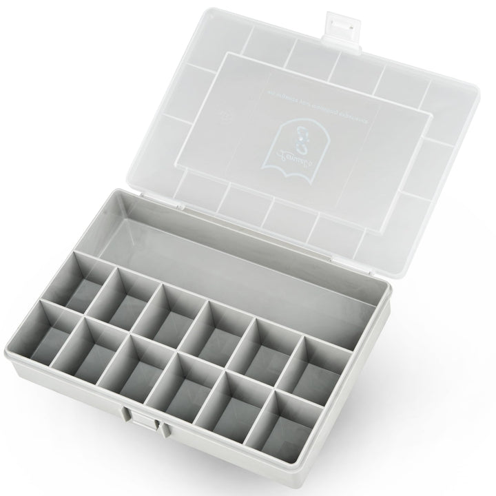 Lockdown Light Sortierbox – Organizer für Modellbau & Werkstatt | 13 Fächer, stapelbar, robust & che